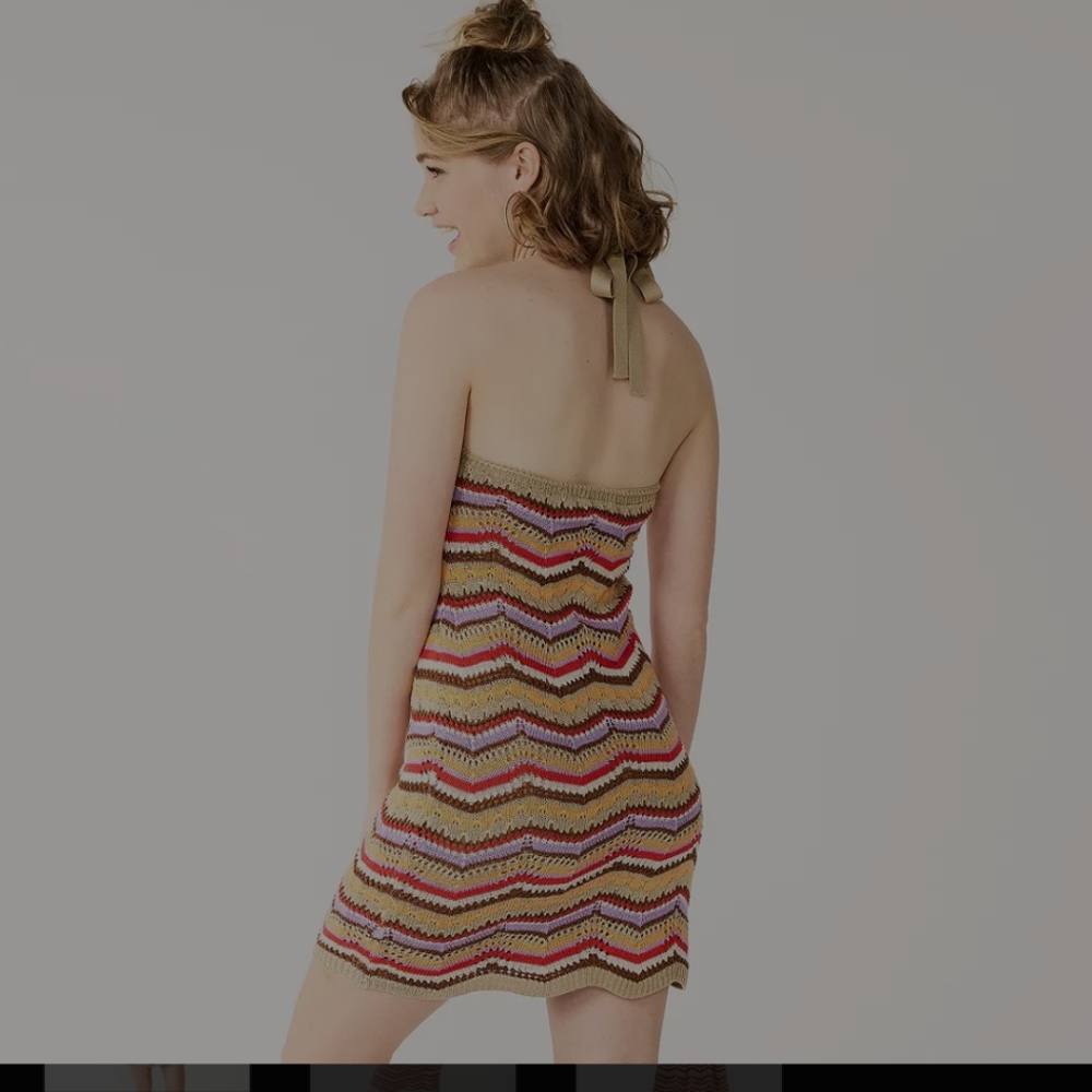 Crociated dress